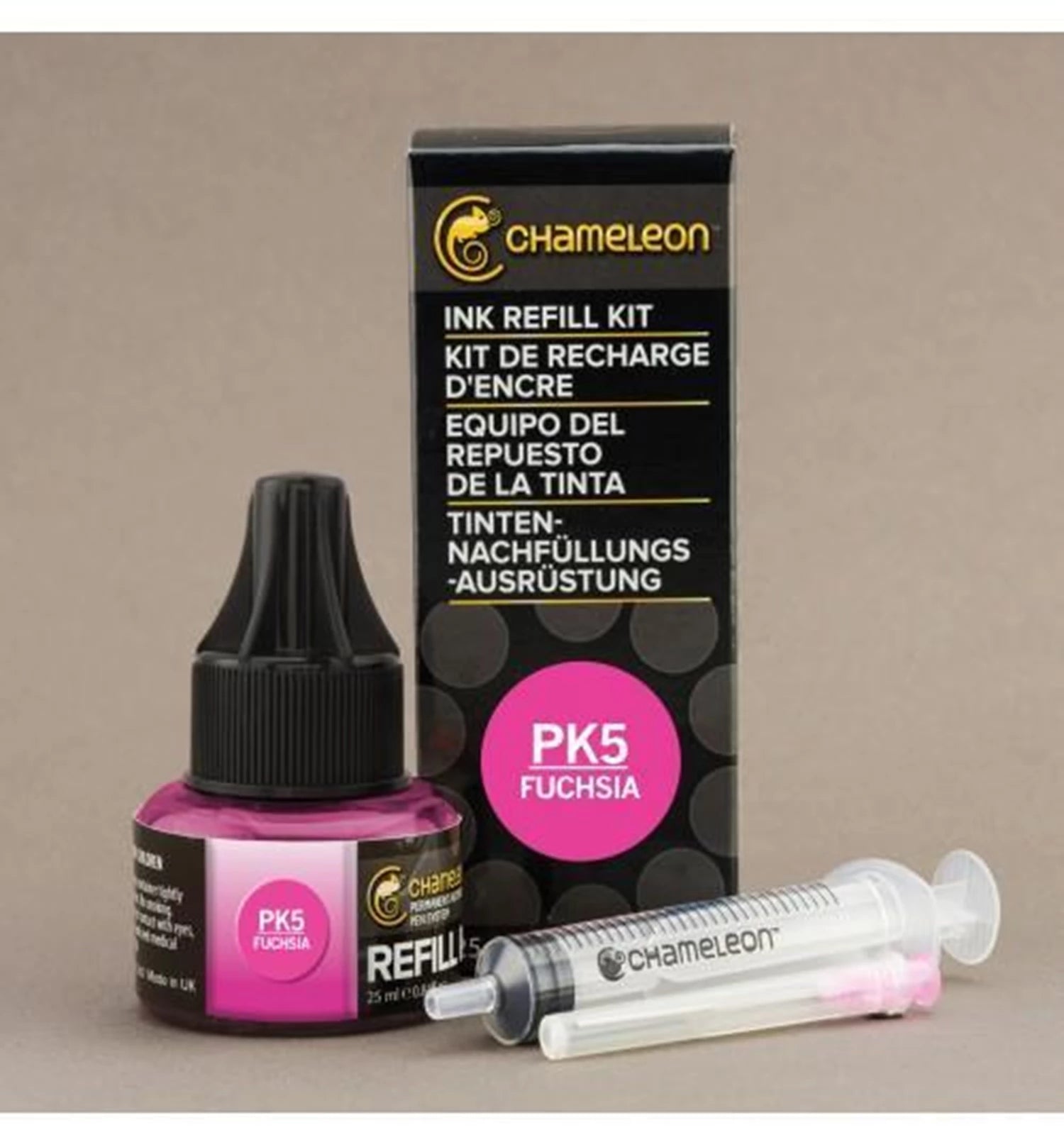 INK REFILL 25ML - FUCHSIA PK5