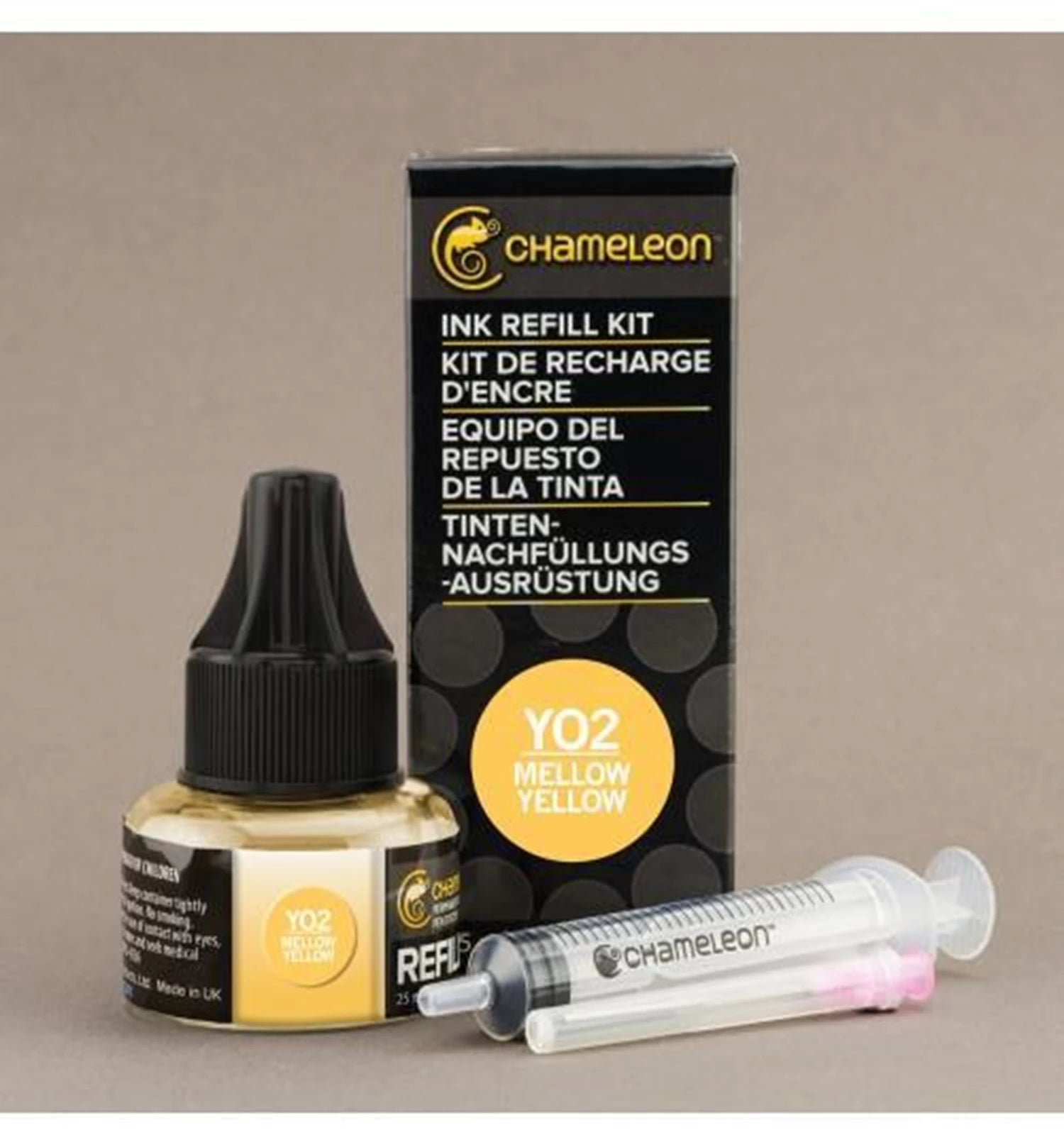 INK REFILL 25ML - MELLOW YELLOW YO2