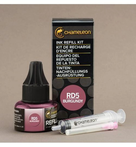 INK REFILL 25ML - BURGUNDY RD5