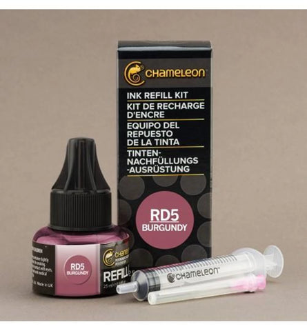 INK REFILL 25ML - BURGUNDY RD5