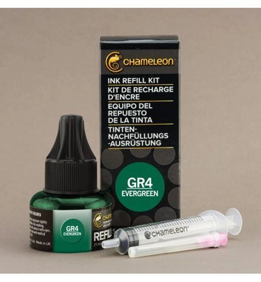 INK REFILL 25ML - EVERGREEN GR4