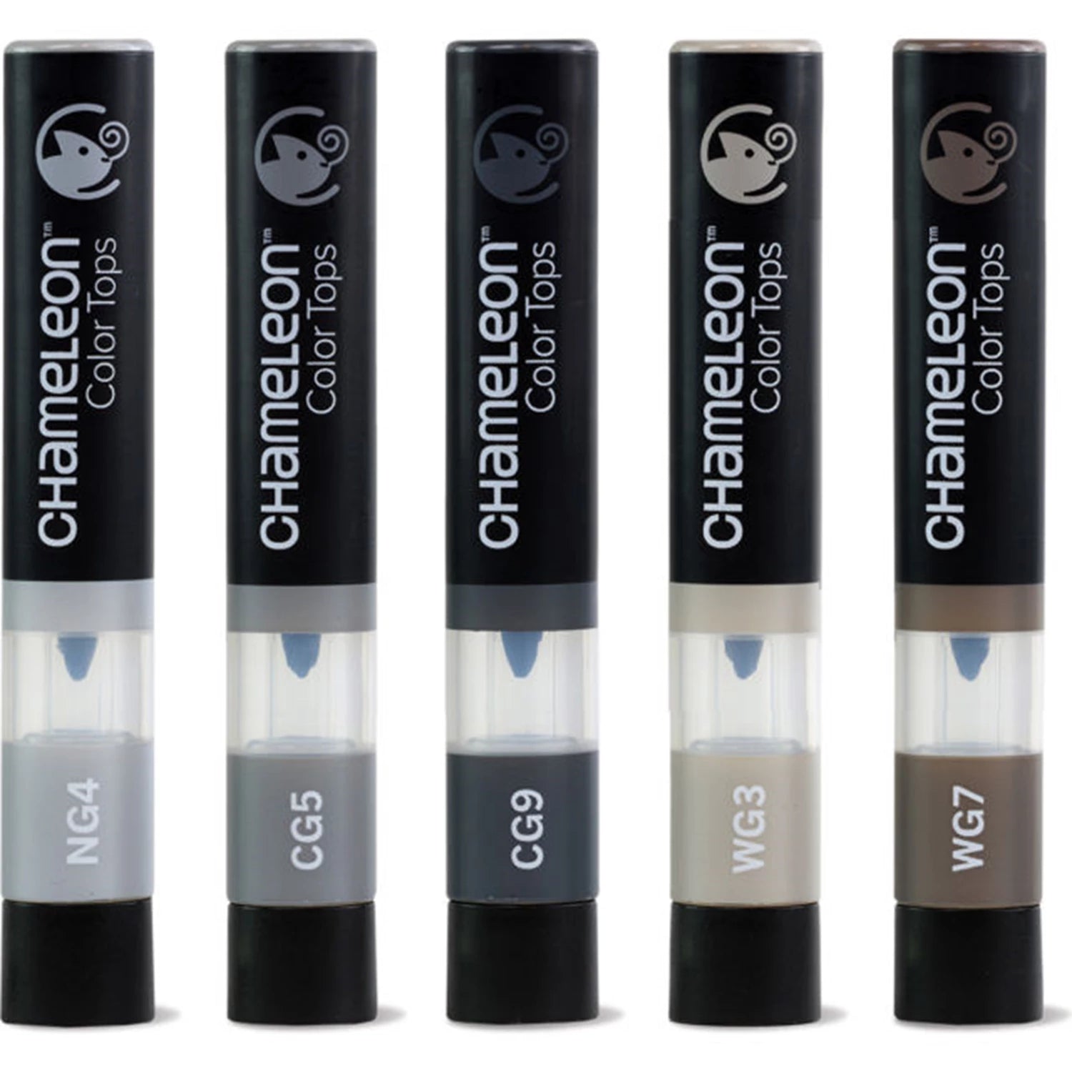 CHAMELEON 5-PEN TOPS GRAY TONES SET