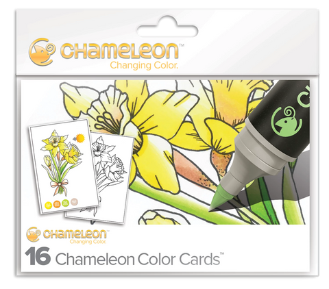 CHAMELEON COLOR CARDS - FLOWERS