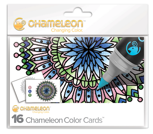 CHAMELEON COLOR CARDS - MINI MANDALAS