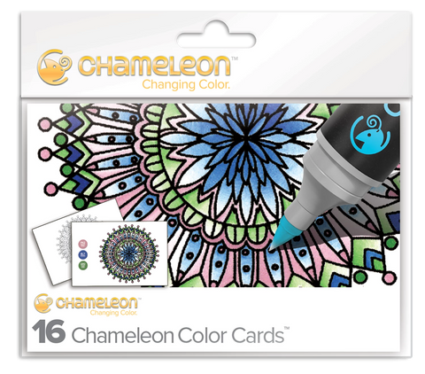 CHAMELEON COLOR CARDS - MINI MANDALAS