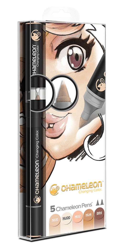 CHAMELEON 5-PEN SKIN TONES SET