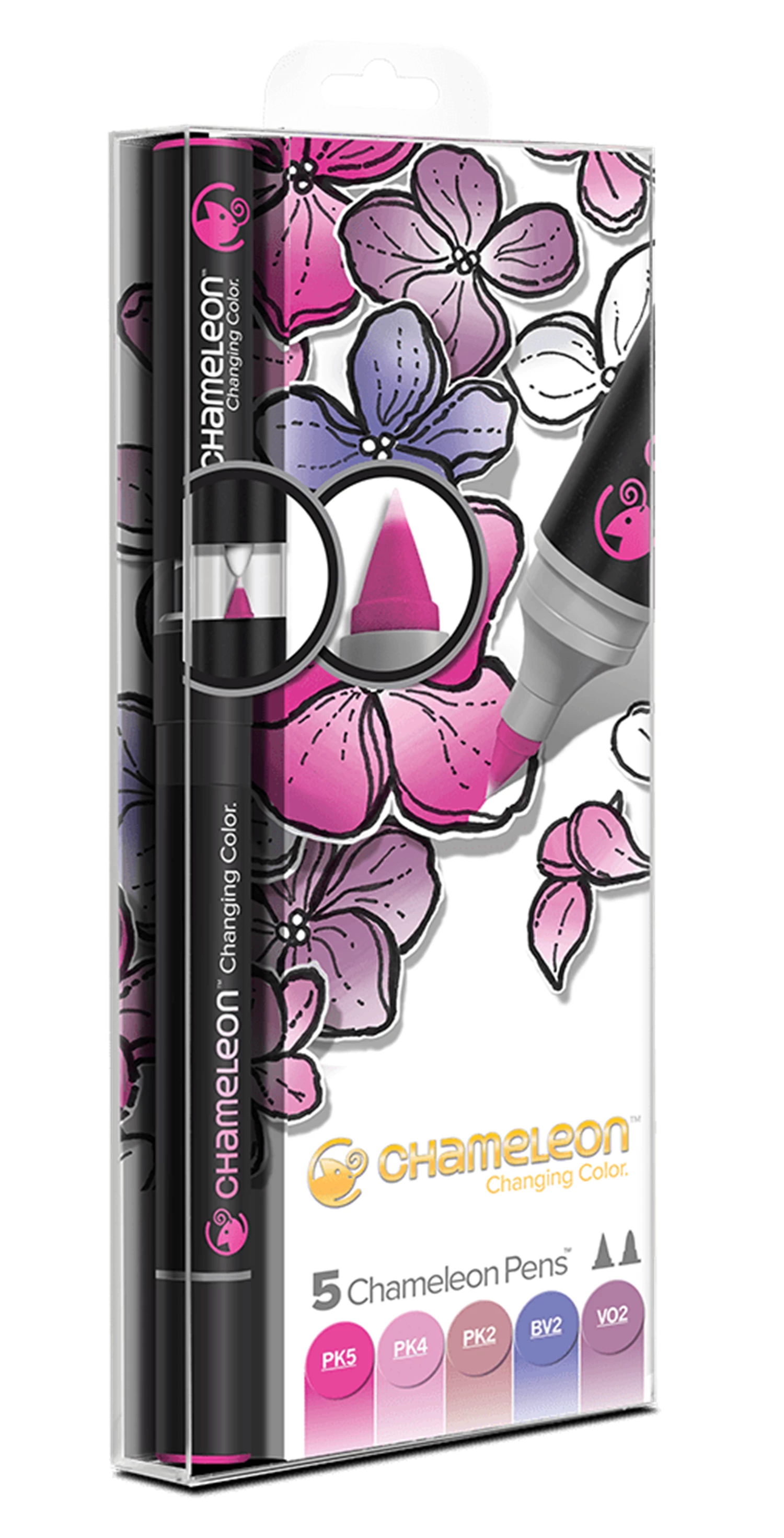 CHAMELEON 5-PEN FLORAL TONES SET