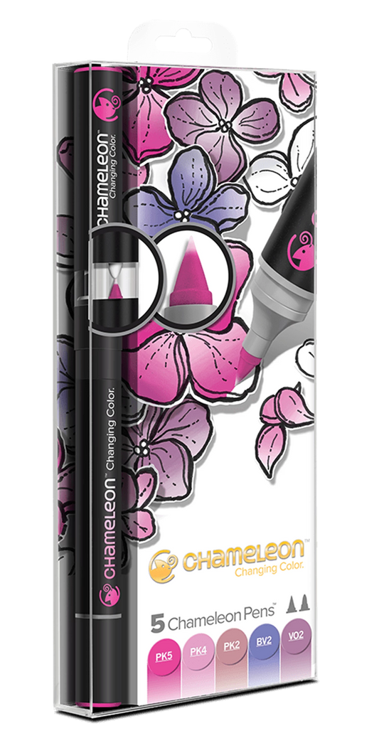 CHAMELEON 5-PEN FLORAL TONES SET