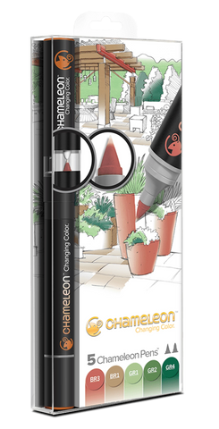 CHAMELEON 5-PEN NATURE TONES SET