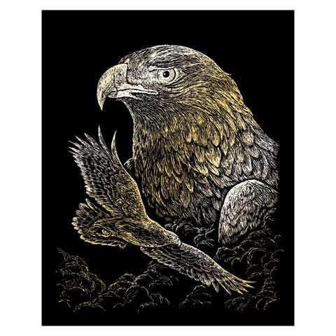 R&L GRAVURES D'ART STD OR LES AIGLES 21.3X29.5CM