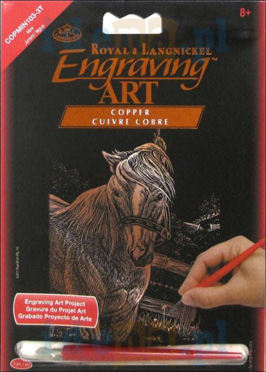 R&L GRAVURES D'ART MINI OR LE NAIN & LA FEE 14X20CM