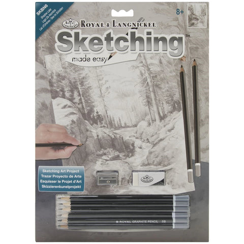 R&L SKETCHING STD LE TORRENT DE MONTAGNE 21.3X30CM