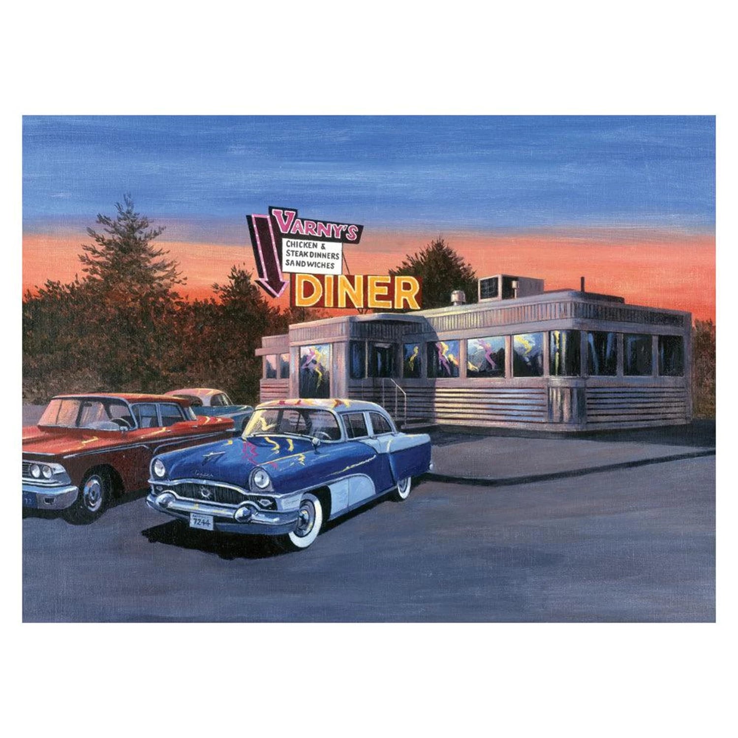 R&L PBN ADULTE GM DINER US 1950'S