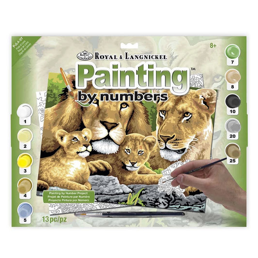 R&L PBN ARTIST CANVAS SERIES PM LION ET LIONNE