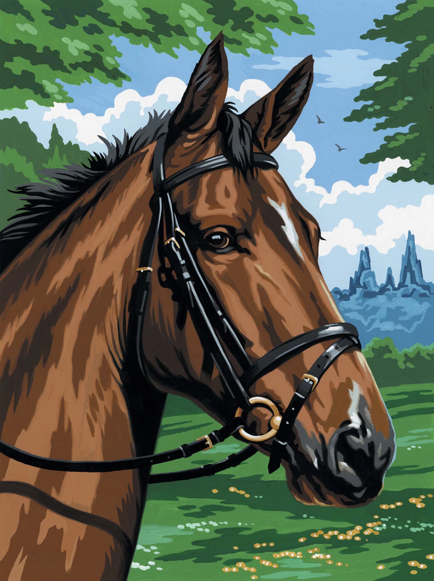 R&L PBN ARTIST CANVAS SERIES PM PORTRAIT DE CHEVAL