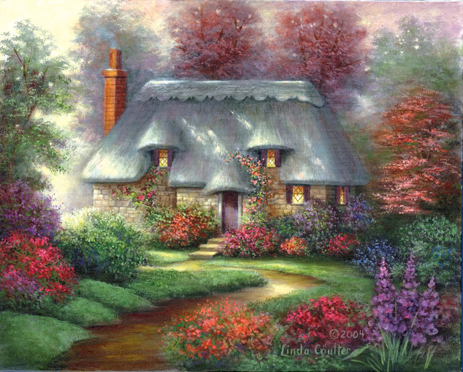 R&L PBN MASTERPIECE SERIES ROMANTIC COTTAGE