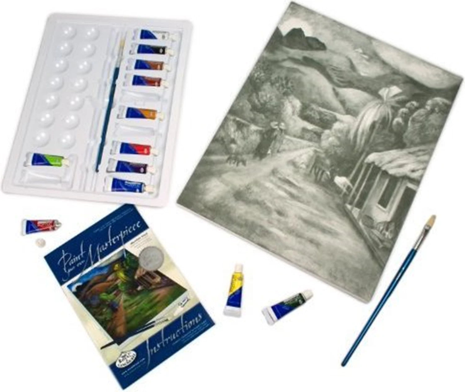 R&L PBN ARTIST CANVAS SERIES GM ROUTE DE LA MONTAGNE