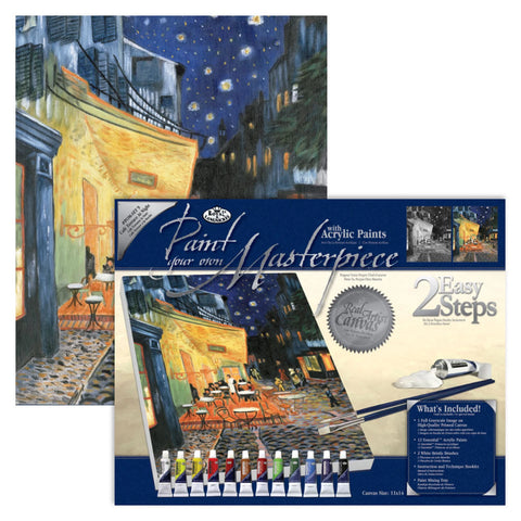 R&L PBN MASTERPIECE SERIES CAFE AT NIGHT (VAN GOGH)
