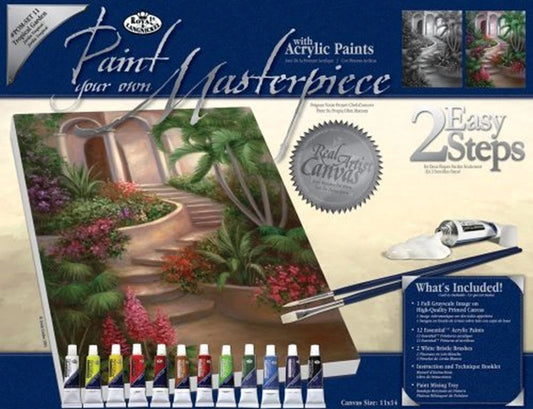 R&L PBN ARTIST CANVAS SERIES GM JARDIN TROPICAL