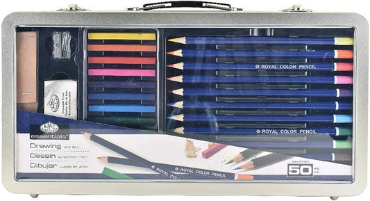 R&L COFFRET ALU 50PCS DESSIN ET ESQUISSE