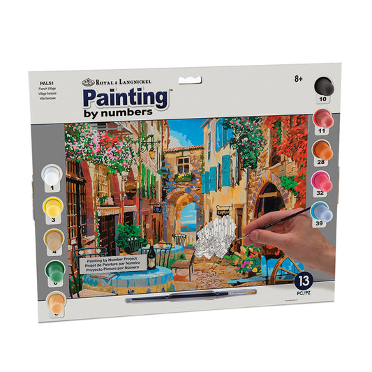 R&L PBN ADULTE GM VILLAGE FRANCAIS 40X33CM