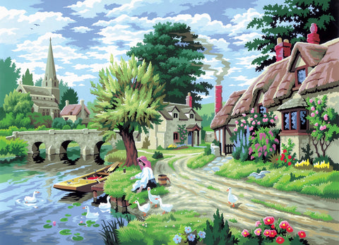 R&L PBN ADULTE GM DUCK FEEDING