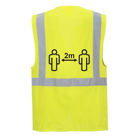 Social Distancing Executive Weste 2mtr