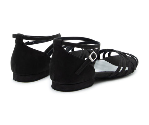 Joy Tanzschuhe in Schwarz Mikrofaser