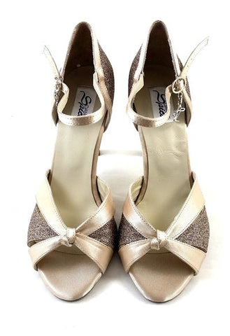 Chaussures de danse Carina - Élégance nude confort pour les mariages 💃✨