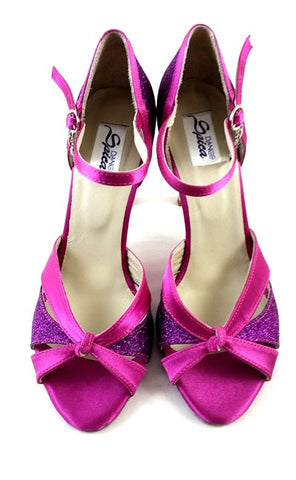 Carina Dance Shoes - Fuchsia Elegance - Step in Style 💃✨
