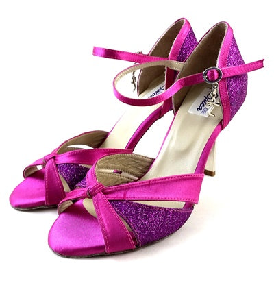 Carina Dance Shoes - Fuchsia Elegance - Step in Style 💃✨