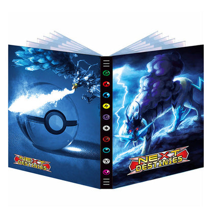 Cartoon 9 Pocket 432 Karten Pokemon Album Buch Anime Kartenspiel Pokémon Karten Sammlung Halter Binder Ordner Top Spielzeug Geschenk für Kinder