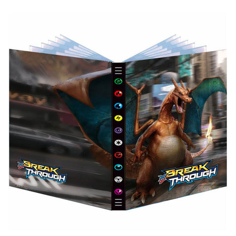 Cartoon 9 Pocket 432 Karten Pokemon Album Buch Anime Kartenspiel Pokémon Karten Sammlung Halter Binder Ordner Top Spielzeug Geschenk für Kinder