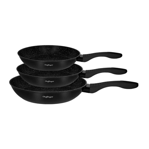 3-teiliges Pfannenset – 20/24/28 cm