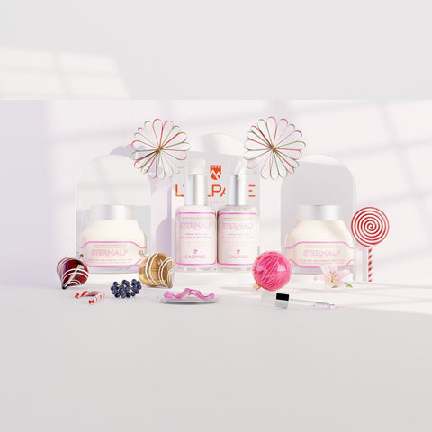 Set ou Coffret Cadeau Ultime Quatro Crème Anti-Age Liftant Jour 50ml & Crème Nuit 50ml & Sérum Anti-Age Collagène Liftant & Sérum Anti-Age Repulpant Eternalp 4060m