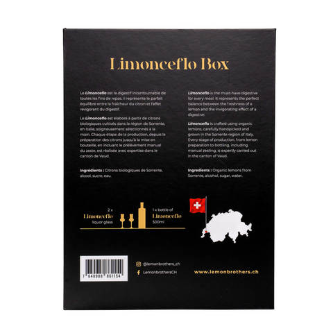 Lemon Brothers - Limonceflo Geschenkbox - Erhebe Deine Momente 🍋✨
