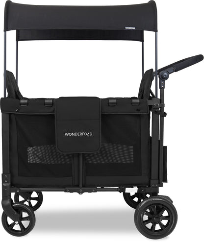Wonderfold | Kinderwagen | Original Double Stroller Wagon | Black