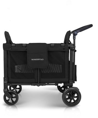 Wonderfold | Kinderwagen | Original Double Stroller Wagon | Black
