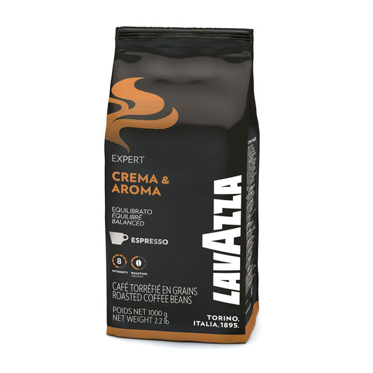 Crema & aroma ekspert Lavazza - bønnekaffe