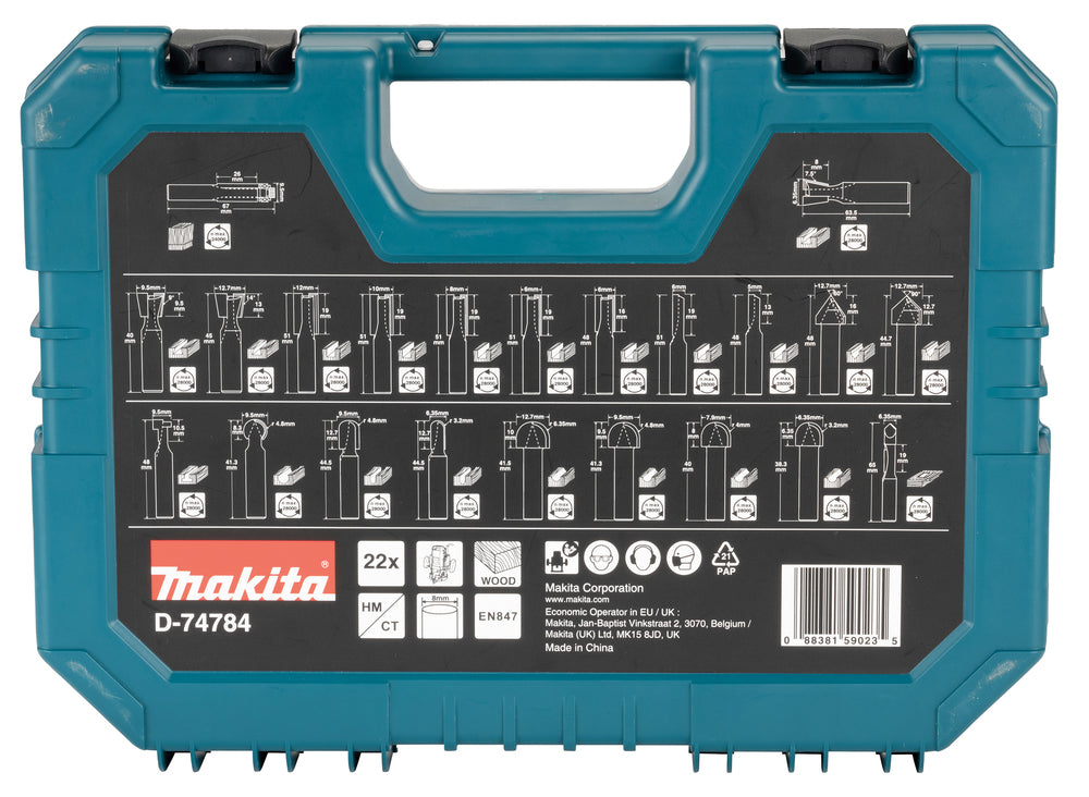 
          Fräser-Set 22 Stk
          D-74784
        