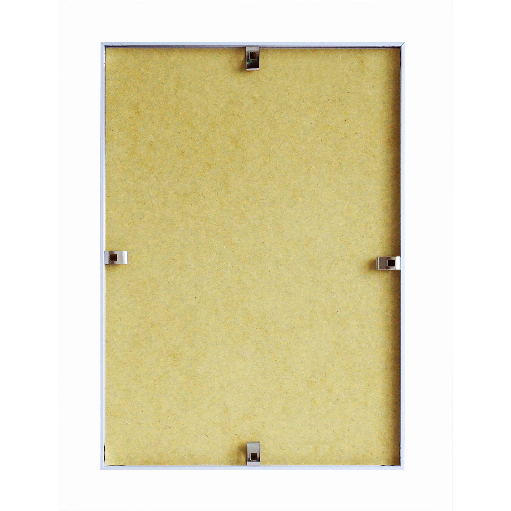 DEBEX Wechselrahmen 40x50cm 726001400500 Kunstglas, silber