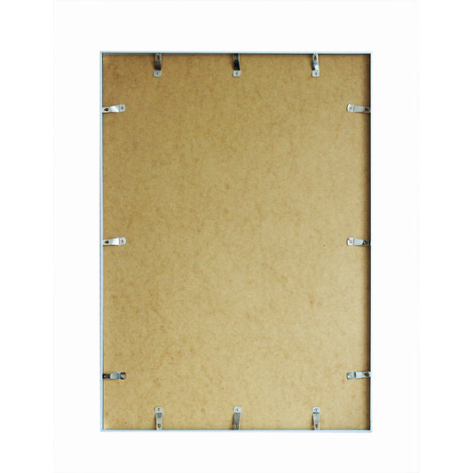 DEBEX Wechselrahmen 70x100cm 726001700100 Kunstglas, silber