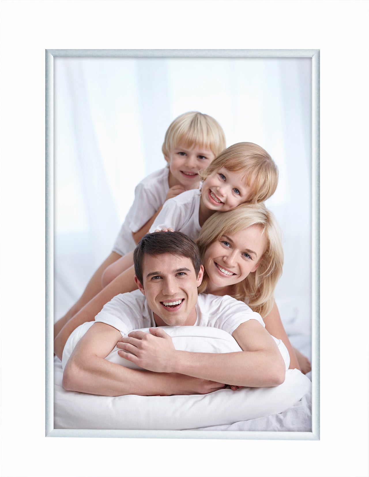 DEBEX Wechselrahmen 35x50cm 900105350500 Kunstglas, Alu natur