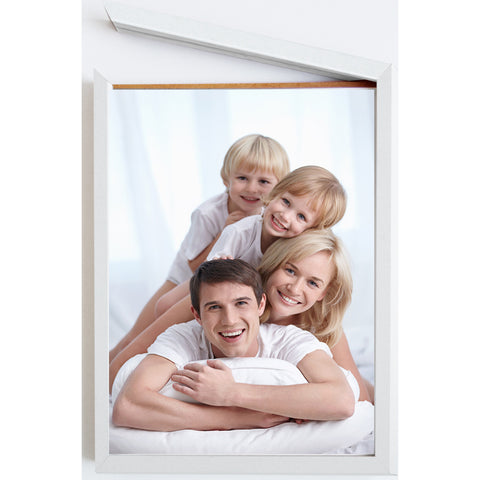 DEBEX Wechselrahmen 15x21cm H8601V150210 Holz, magnetisch weiss