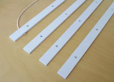 DEBEX Posterleisten 31x2cm LWMG 31 weiss, magnetisch