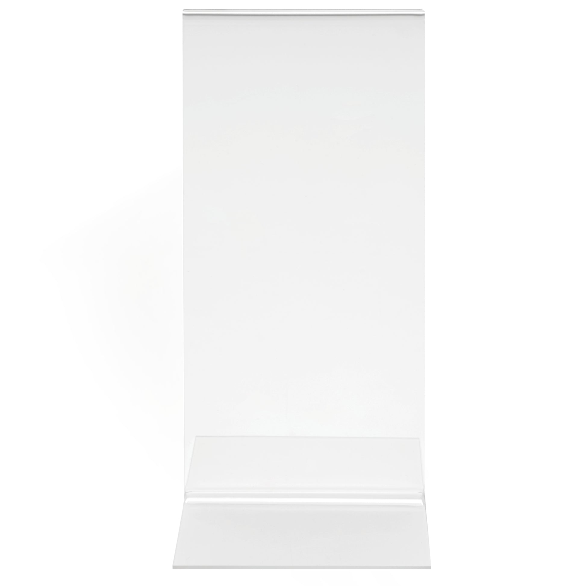 DEFLECTO Tischaufsteller Acryl DIN lang 43110 gerade, hoch