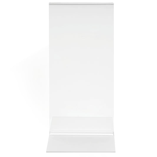 DEFLECTO Tischaufsteller Acryl DIN lang 43110 gerade, hoch