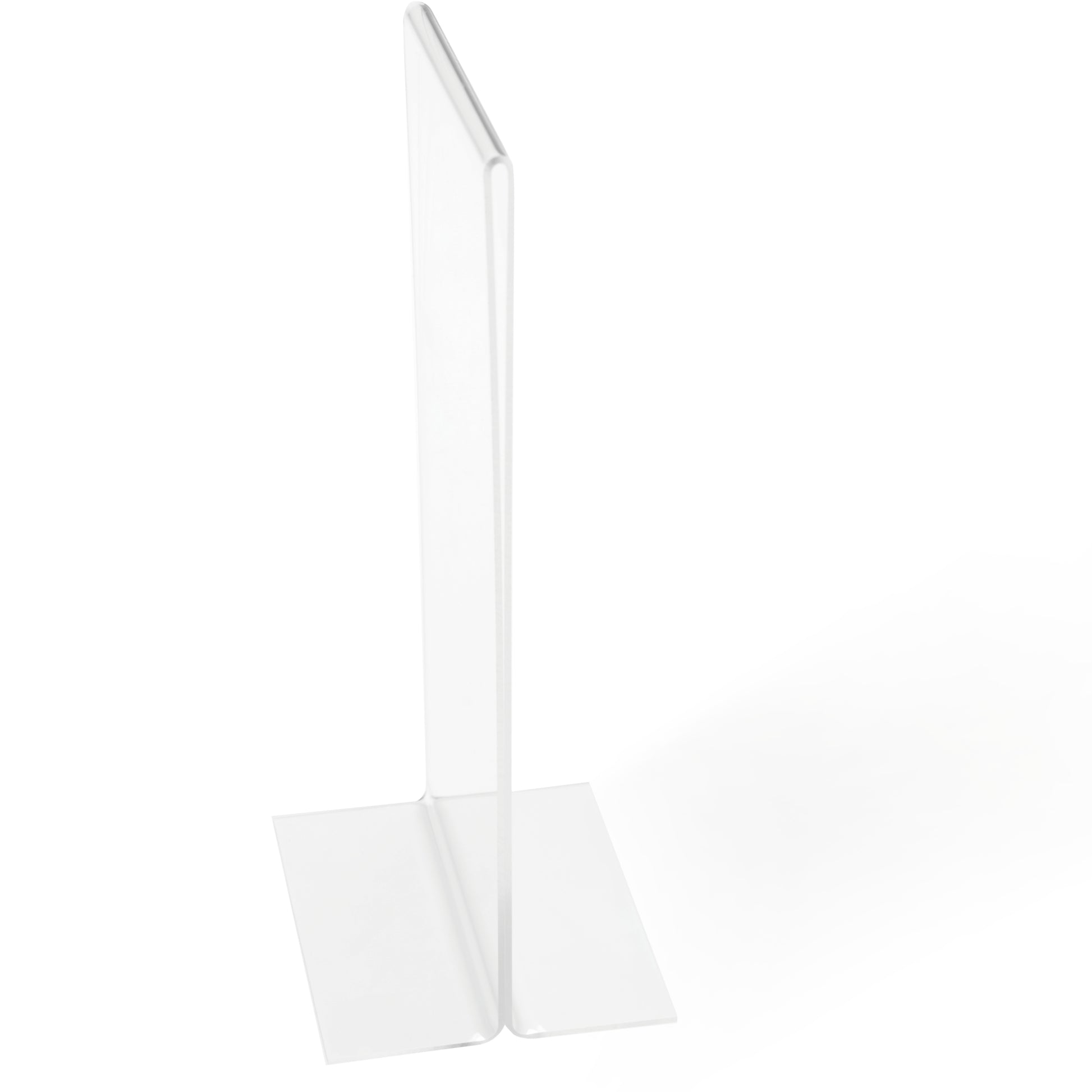 DEFLECTO Tischaufsteller Acryl DIN lang 43110 gerade, hoch