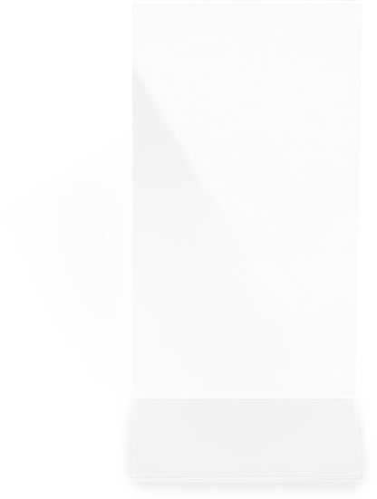 DEFLECTO Tischaufsteller Classic Image 45201 1/3 A4, hoch, schräg