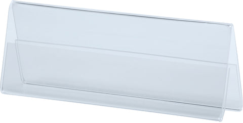 DEFLECTO Tischnamenschilder 48601 transparent A4